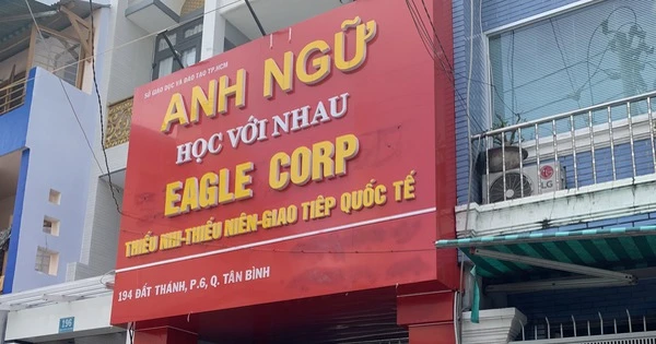 UBND TP.HCM đề nghị xử lý nghiêm về việc trung tâm Anh ngữ Đại Bàng hoạt động không phép. Ảnh minh hoạ báo Tuổi trẻ