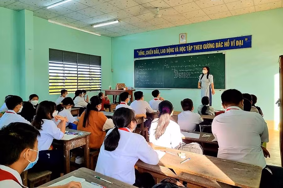 Năm học 2022 – 2023, An Giang tuyển 75% học sinh tốt nghiệp THCS vào lớp 10.