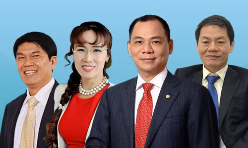 Sau 4 năm kể từ khi Việt Nam có tỷ phú USD đầu tiên năm 2013, nay con số này đã tăng gấp 4 lần.