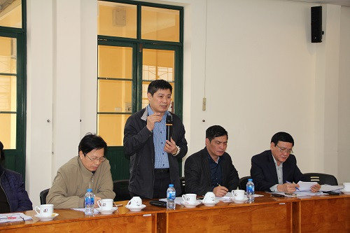 Ông Hoàng Mai Lê – Vụ Giáo dục Tiểu học (Bộ GD&ĐT) phát biểu tại Hội thảo