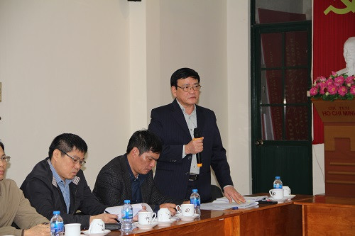 Ông Phạm Ngọc Phương – Viện trưởng Viện Nghiên cứu Thiết kế trường học - phát biểu mở đầu Hội thảo