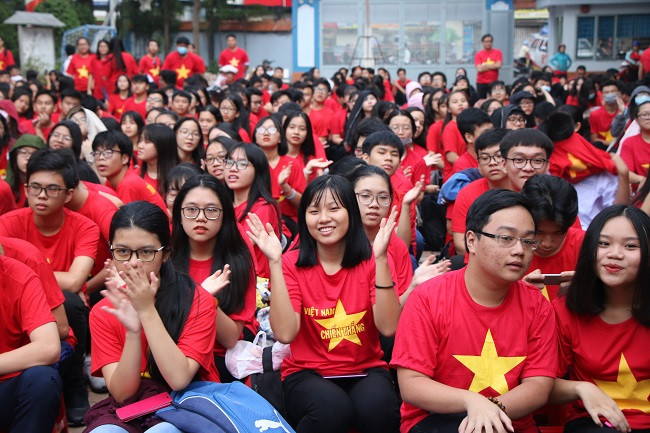 Và mong muốn các cầu thủ Việt Nam sẽ thi đấu thật tốt