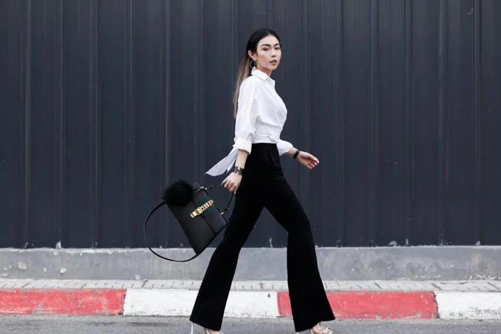 Streetstyle giới trẻ hai miền: đen trắng, đen trắng và… đen trắng!