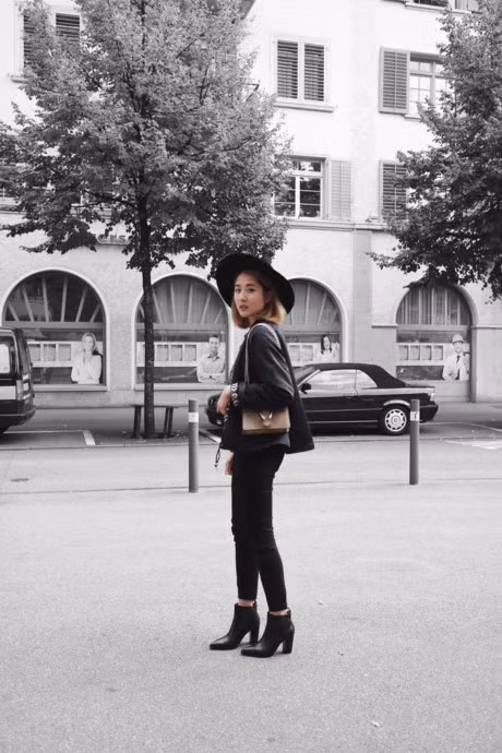 Streetstyle gioi tre hai mien: den trang, den trang va… den trang! - Anh 1