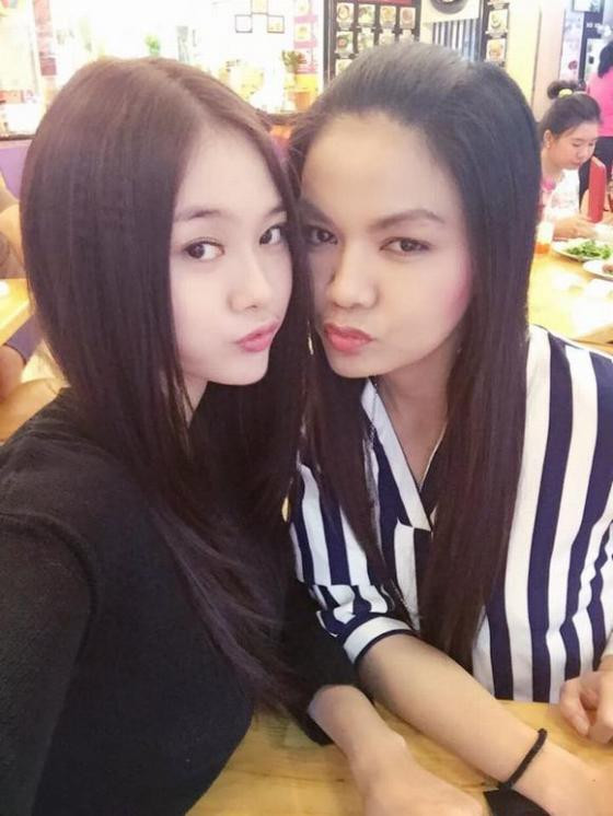 Chị ruột nóng bỏng “vượt mặt” chân dài Linh Chi ảnh 7 Do đã phẫu thuật thẩm mỹ nên gương mặt của Linh Chi khá khác Tracy Trương.