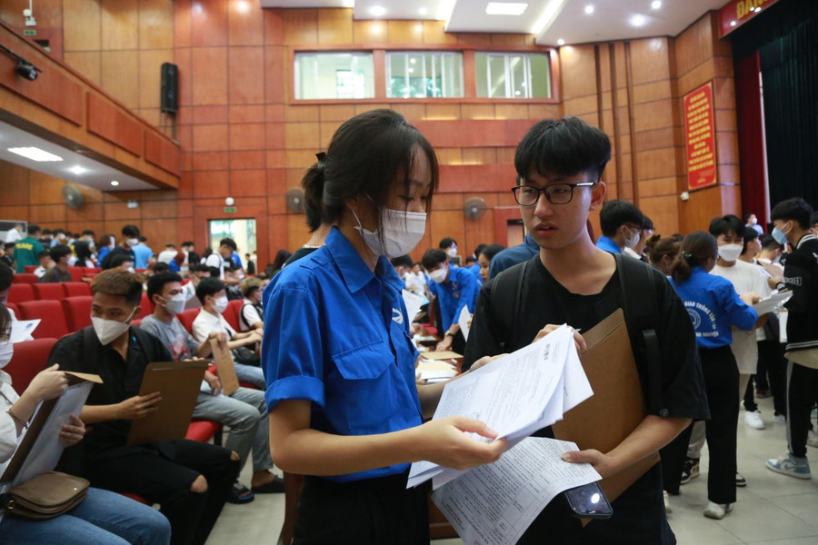 Công tác tuyển sinh năm 2022 bước đầu được đánh giá là có sự đột phá về chuyển đổi số.