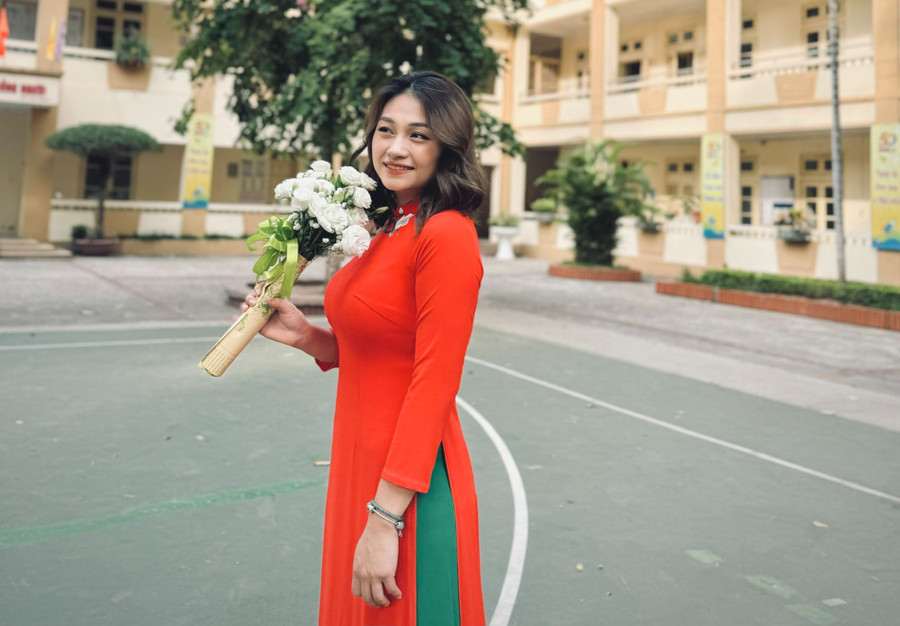 Cô Nguyễn Thị Xuân Hương. Ảnh: NTCC