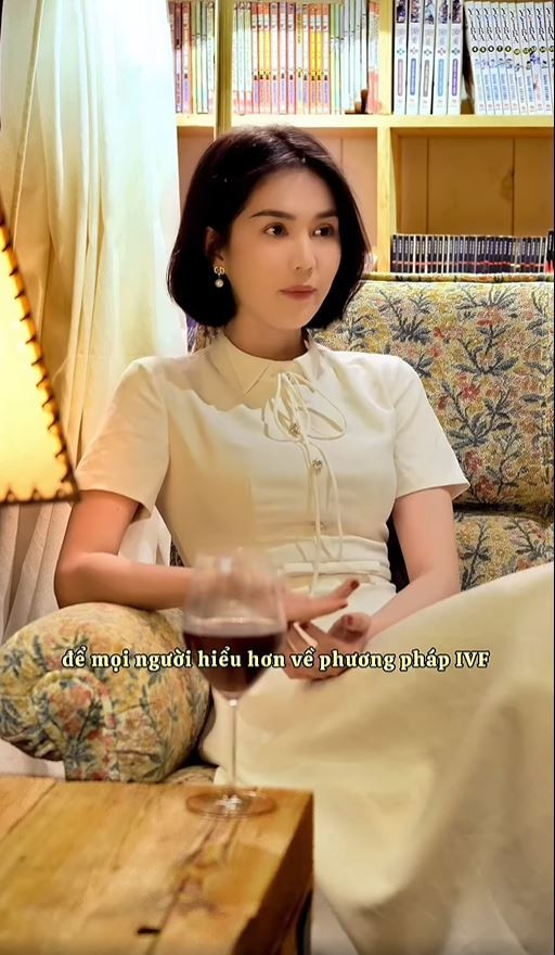 Ngọc Trinh chia sẻ về việc lựa chọn phương pháp IVF.