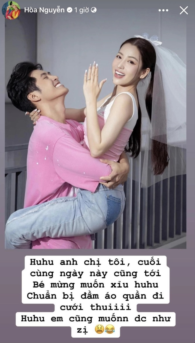 Chia sẻ của Hòa Minzy đã thu hút sự chú ý của nhiều người. Chia sẻ của Hòa Minzy đã thu hút sự chú ý của nhiều người.