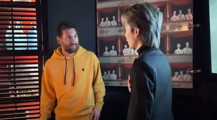 Messi xuất hiện trong MV của nam ca sĩ Jack.