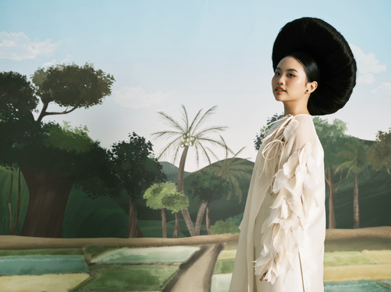 Hình ảnh của Phương Mỹ Chi trong album “Vũ trụ cò bay”. Hình ảnh của Phương Mỹ Chi trong album “Vũ trụ cò bay”.