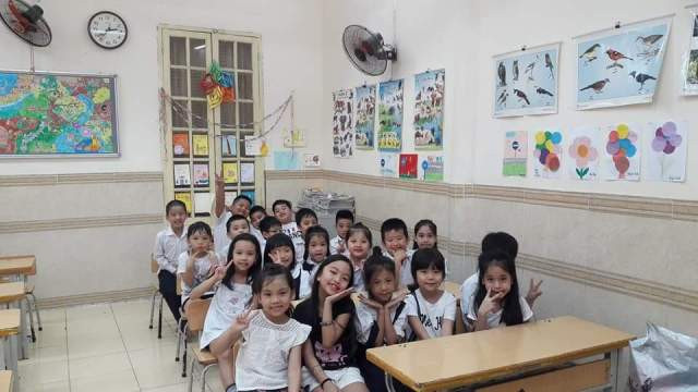 Những học trò đáng yêu của cô Lê Thị Thúy Nga