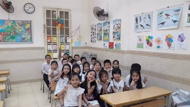 Những học trò đáng yêu của cô Lê Thị Thúy Nga