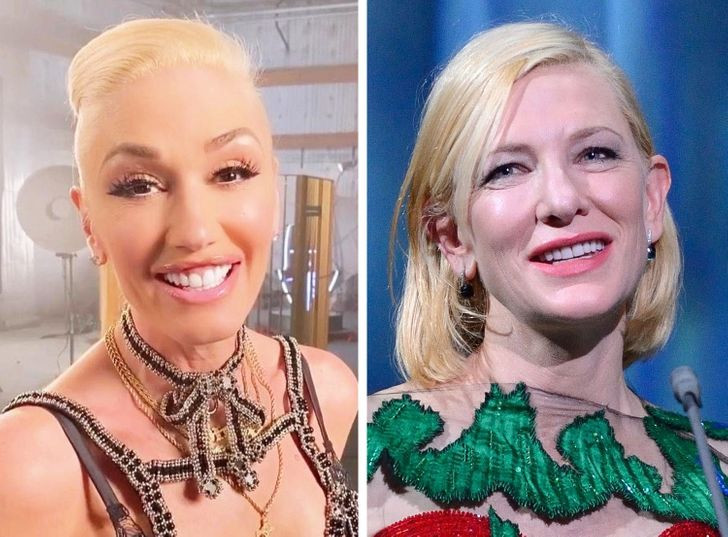 Gwen Stefani và Cate Blanchett, 51 tuổi.