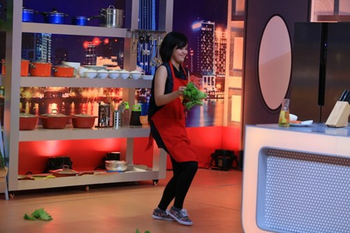 Ca sĩ “nhà trăm tỷ” Trang Nhung khoe tài nấu bếp trên truyền hình ảnh 3 Ca sĩ “nhà trăm tỷ” Trang Nhung khoe tài nấu bếp trên truyền hình ảnh 3