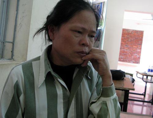 Phạm nhân Phạm Thị Cường.