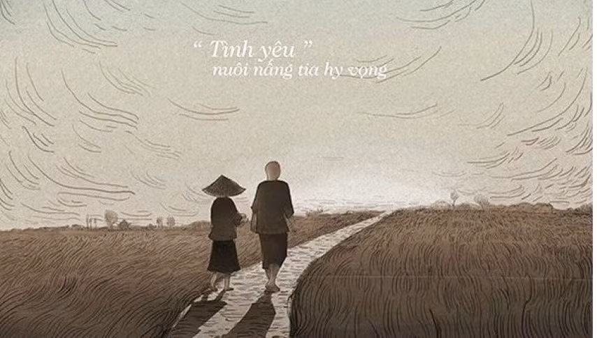 “Vợ nhặt”- áng văn về cái đói, mà lấp lánh niền tin hi vọng hướng đến tương lai.