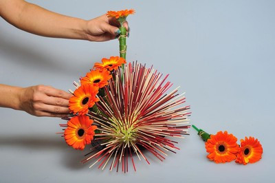 Cắm hoa đồng tiền đẹp mà lạ trang trí nhà xinh 11 Cắm hoa đồng tiền đẹp mà lạ trang trí nhà xinh 11