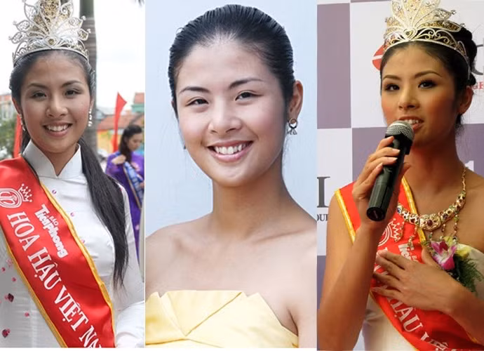 Hoa hậu Ngọc Hân cũng từng gây tranh cãi khi đăng quang Hoa hậu Việt Nam
