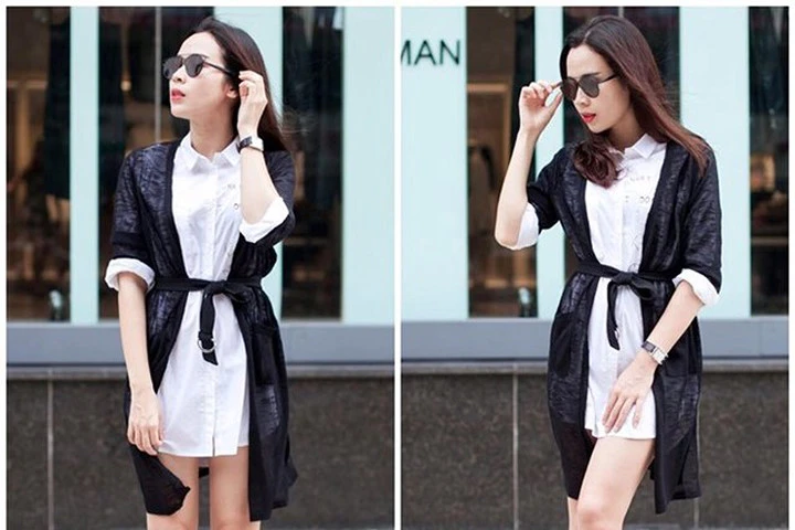 Mỹ nhân Việt "mê mẩn" váy sơ mi nữ tính ngày hè