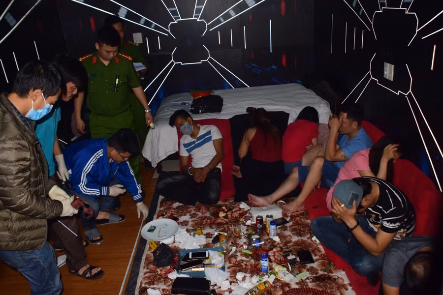 Nhà nghỉ Phượng Hồng tụ điểm sử dụng ma túy của các đối tượng.