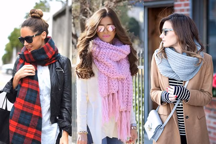 Ngắm mãi kiểu khăn sành điệu được ưa chuộng nhất thu đông 2016