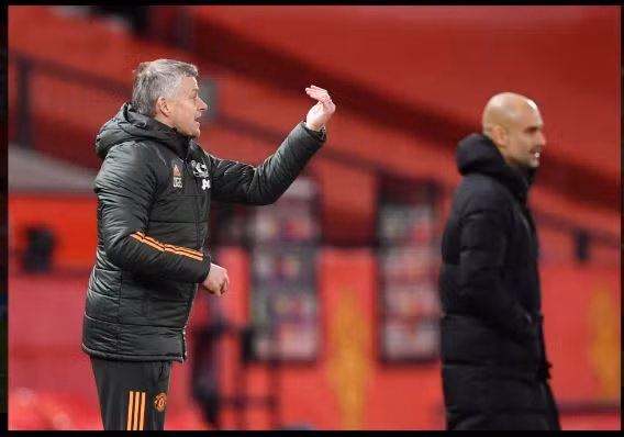 Ole Gunnar Solskjaer và Pep Guardiola rời sân với 1 điểm.