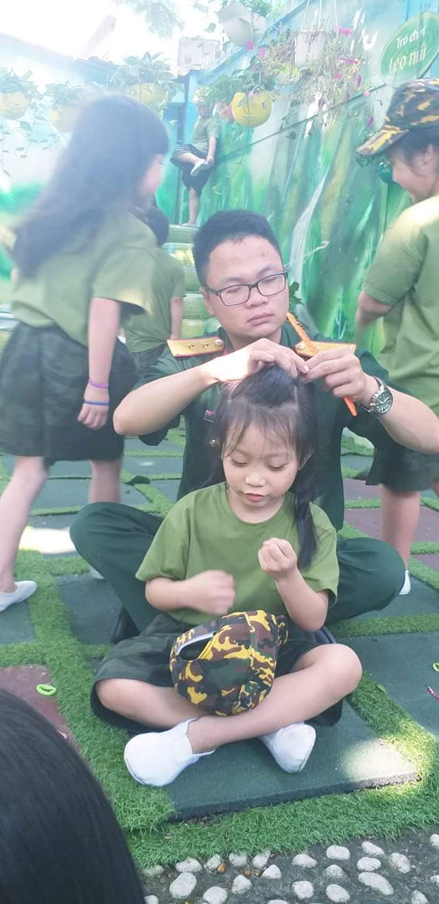 Phút thư giãn nơi "thao trường"