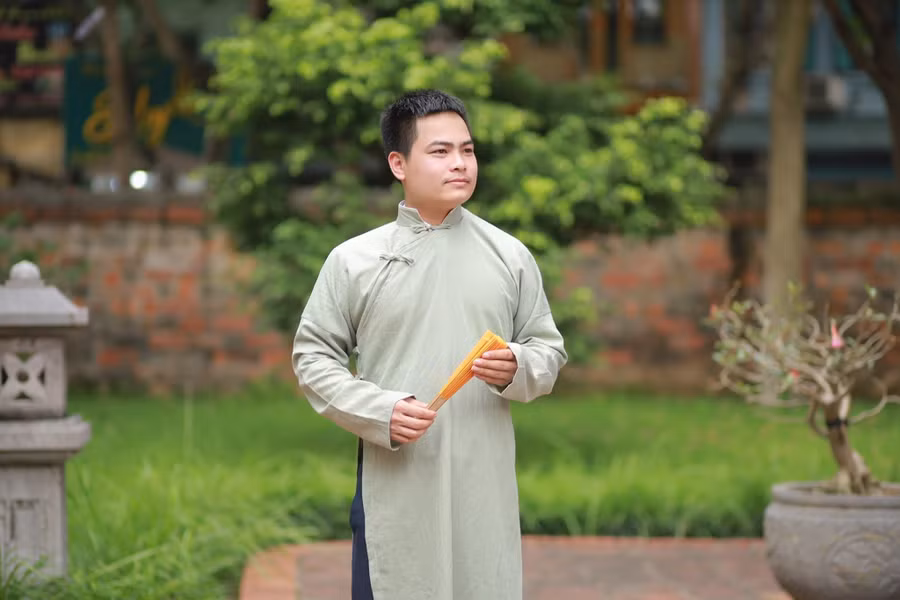 Thầy Trương Văn Minh, giáo viên Kinh tế pháp luật, Trường THCS - THPT Ban Mai, Hà Đông (Hà Nội).