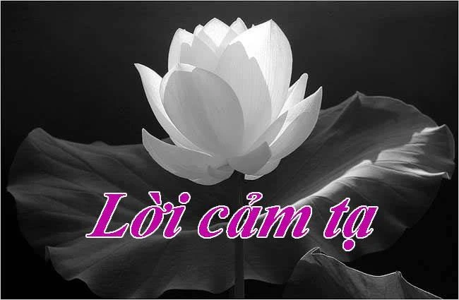 Lời cảm ơn