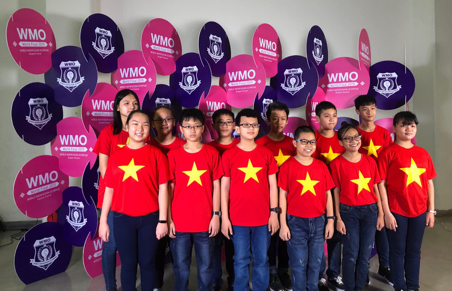 12 học sinh tham dự vòng chung kết cuộc thi Olympiad Toán học tổng hợp thế giới - World MathFusion Olympiad 2019 tại Thái Lan