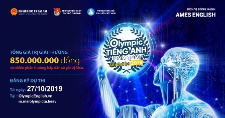 “Olympic tiếng Anh học sinh, sinh viên toàn quốc lần thứ III” - sân chơi Tiếng Anh bổ ích cuả học sinh, sinh viên 