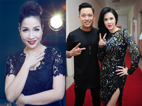 Cham tran Tuan Hung, Thu Phuong kem can dam hon My Linh