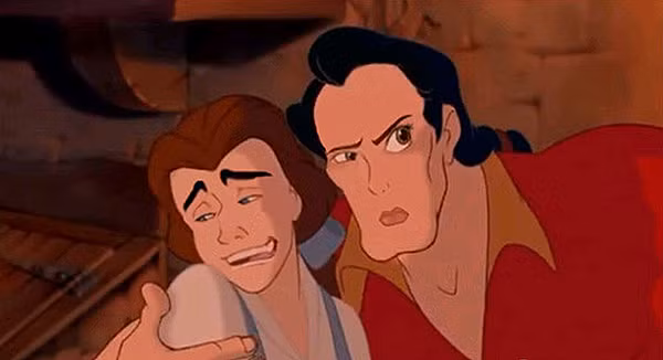 Ảnh hoán đổi "cười đau ruột" của công chúa, hoàng tử Disney