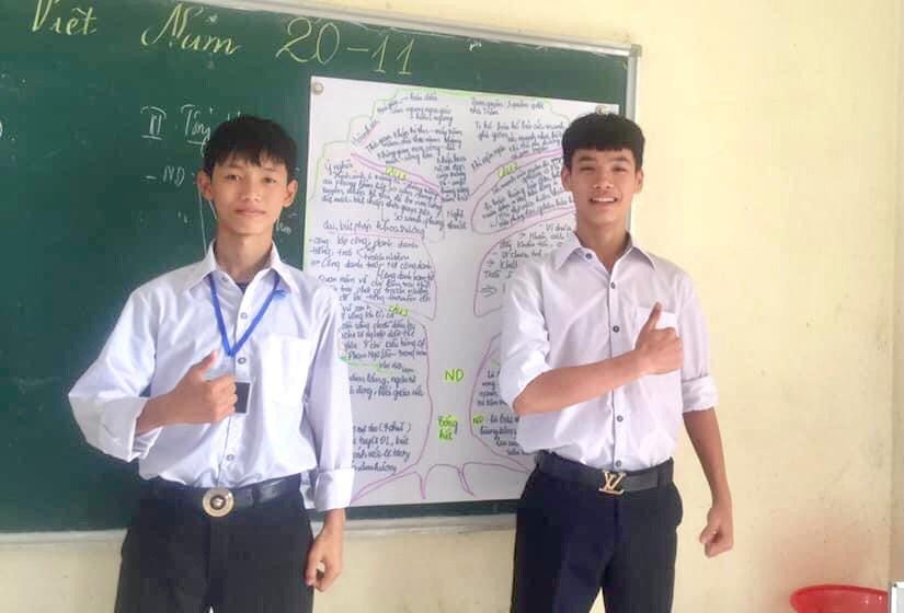 Những giờ Văn thú vị, để học trò được sáng tạo tại Trường THPT Anh Sơn 1. Ảnh: NVCC Những giờ Văn thú vị, để học trò được sáng tạo tại Trường THPT Anh Sơn 1. Ảnh: NVCC