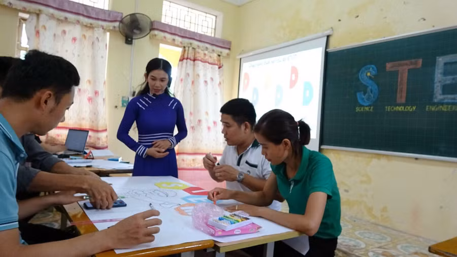 Giờ học tại Trường Đại học Đồng Tháp. Ảnh: NVCC