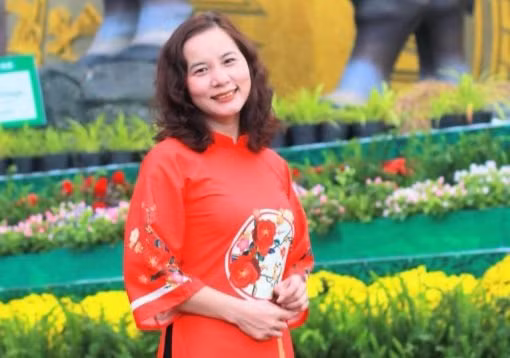 Cô giáo Mai Thị Chi Thoa.