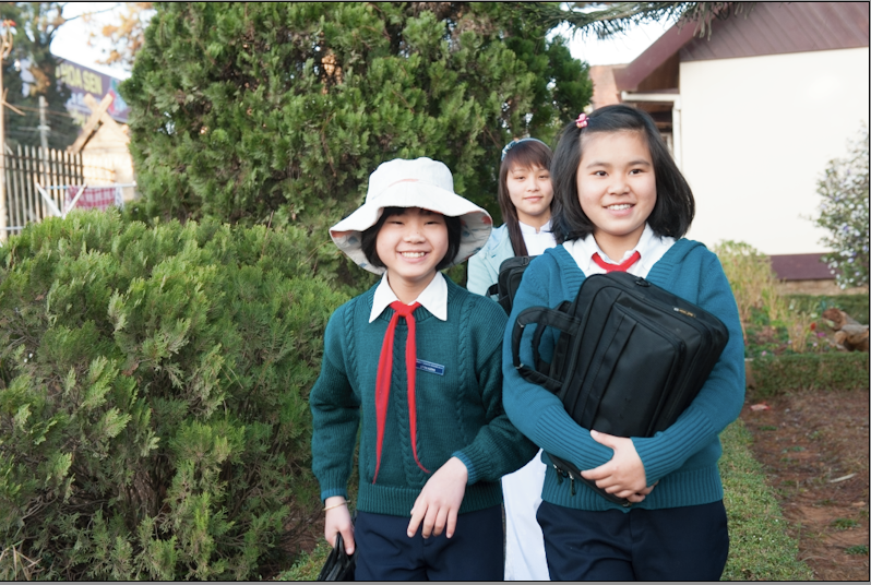 Niềm vui của các em nhỏ tại Làng trẻ SOS Việt Nam