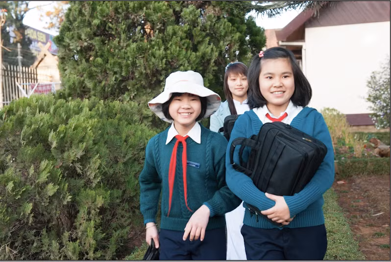 Niềm vui của các em nhỏ tại Làng trẻ SOS Việt Nam