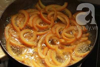 Cuối tuần làm mứt vỏ cam chuẩn bị đón Tết 13 Cuối tuần làm mứt vỏ cam chuẩn bị đón Tết 13