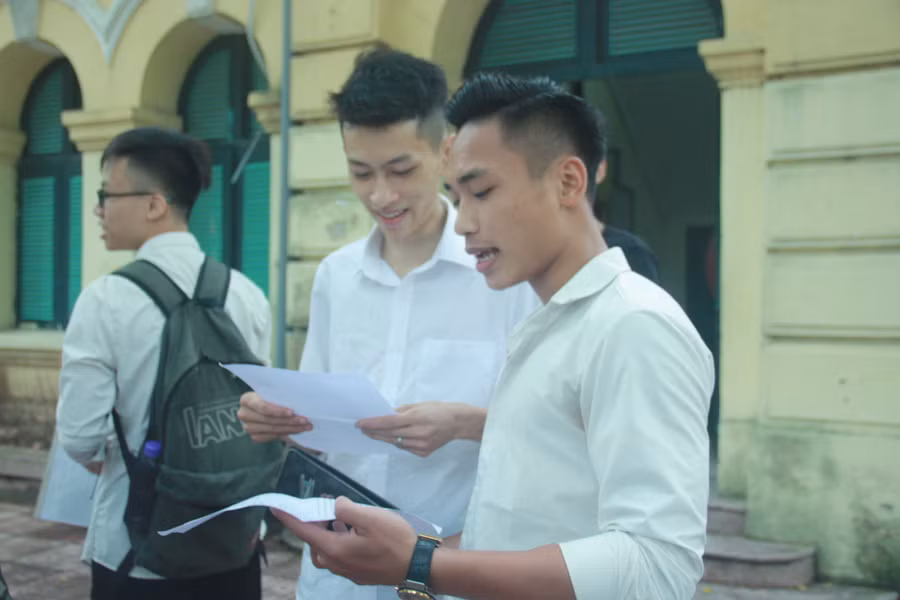 Thí sinh thi tốt nghiệp THPT.