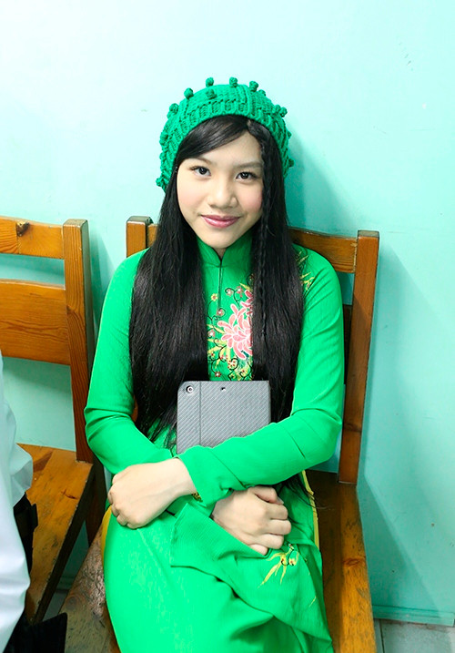 Hình ảnh mới của Huyền Trân. Hình ảnh mới của Huyền Trân