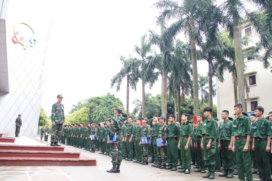 Học kỳ quân đội năm 2019 có 512 chiến sĩ được chia thành 15 trung đội. Thời gian huấn luyện từ ngày 1/8/2019 – 10/8/2019, sinh hoạt tập trung tại trường.