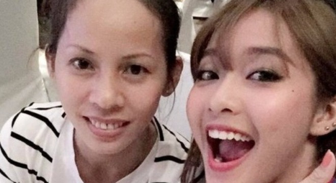 Chân dung người mẹ “đơn giản” của hotgirl Khả Ngân