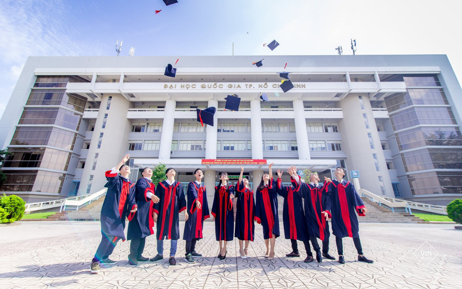 Đại học Quốc gia TPHCM đứng thứ 2 trong Bảng xếp hạng 100 trường đại học Việt Nam 2023. Ảnh: INT Đại học Quốc gia TPHCM đứng thứ 2 trong Bảng xếp hạng 100 trường đại học Việt Nam 2023. Ảnh: INT