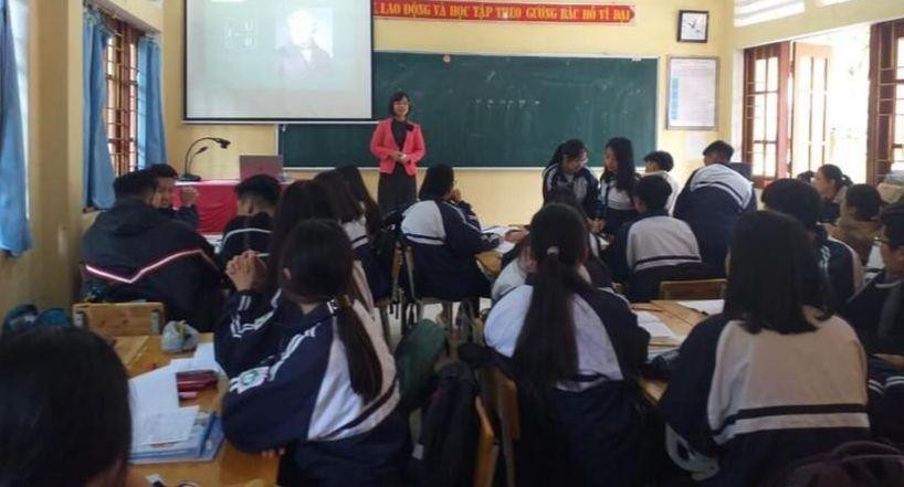 Trường THPT số 1 Bắc Hà (Lào Cai) đã sẵn sàng tâm thế cho kiểm tra đánh giá giữa kỳ. Ảnh: Đức Trí Trường THPT số 1 Bắc Hà (Lào Cai) đã sẵn sàng tâm thế cho kiểm tra đánh giá giữa kỳ. Ảnh: Đức Trí