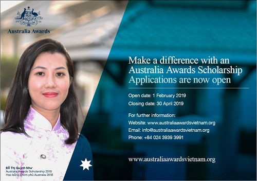 Tạo nên sự khác biệt cùng Học bổng Chính phủ Áutralia.