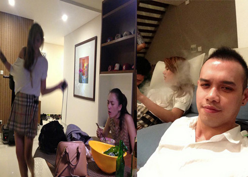 Võ Hoàng Yến đăng tải những hình ảnh mà cô nói là ảnh gốc