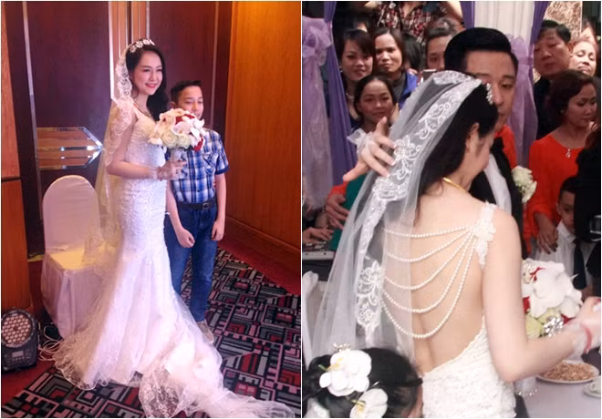 Những bộ váy cưới đẹp như mơ của sao Việt 2014 ảnh 2