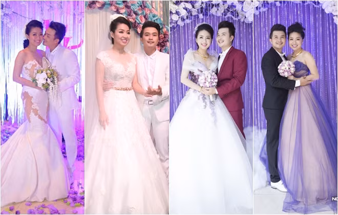 Những bộ váy cưới đẹp như mơ của sao Việt 2014 ảnh 7